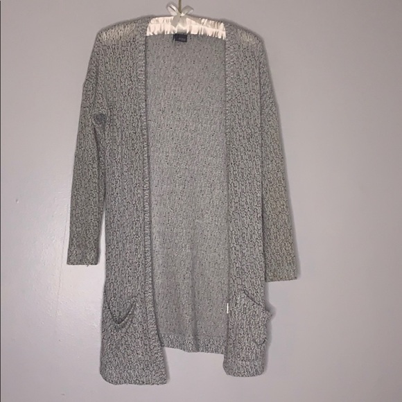 Sparkle and fade knit open front speckled cardigan women’s xs - Picture 1 of 9